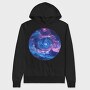 Galactic Climbers Night, Hanorac Oversize Barbati (Unisex)