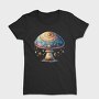 Galactic Fantasy Mushroom, Tricou Femei