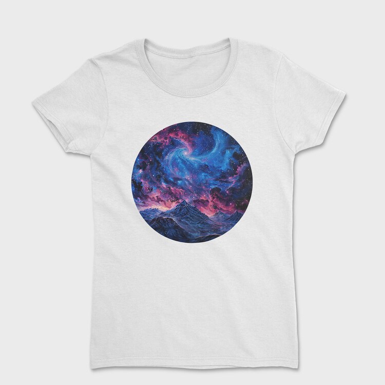 Galactic Hike Stars, Tricou Femei