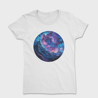 Galactic Mountain Spiral, Tricou Femei