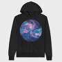 Galactic Mountain Sublimation, Hanorac Oversize Barbati (Unisex)
