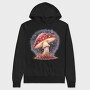 Galactic Mushroom Stars, Hanorac Oversize Barbati (Unisex)
