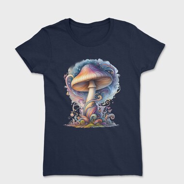 Galactic Mushroom Swirl, Tricou Femei
