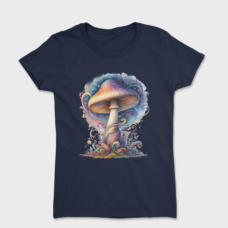 Galactic Mushroom Swirl, Tricou Femei