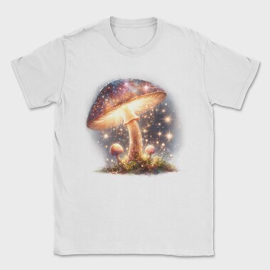 Galactic Mushrooms Glow, Tricou Barbati (Unisex)