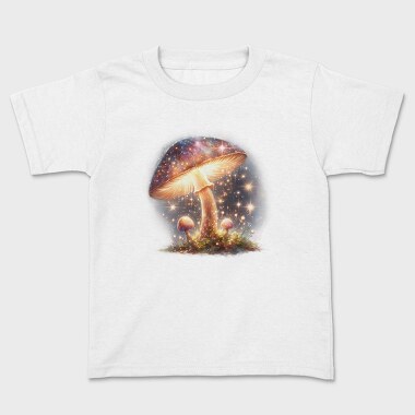 Galactic Mushrooms Glow, Tricou Copii