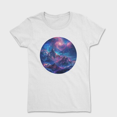Galactic Peaks Spiral, Tricou Femei