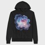 Galaxy Night Sky, Hanorac Oversize Barbati (Unisex)