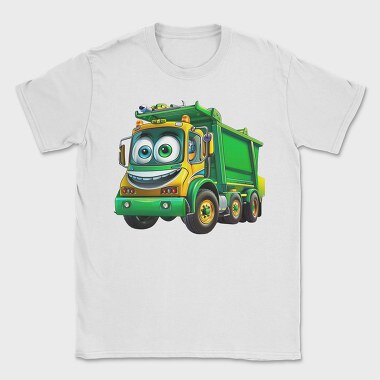 Garbage Truck Face, Tricou Barbati (Unisex)