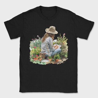 Gardener Flowers Garden, Tricou Barbati (Unisex)