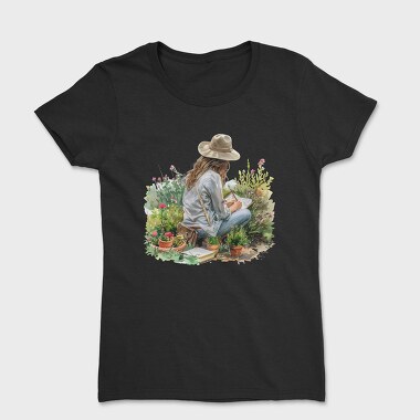 Gardener Flowers Garden, Tricou Femei