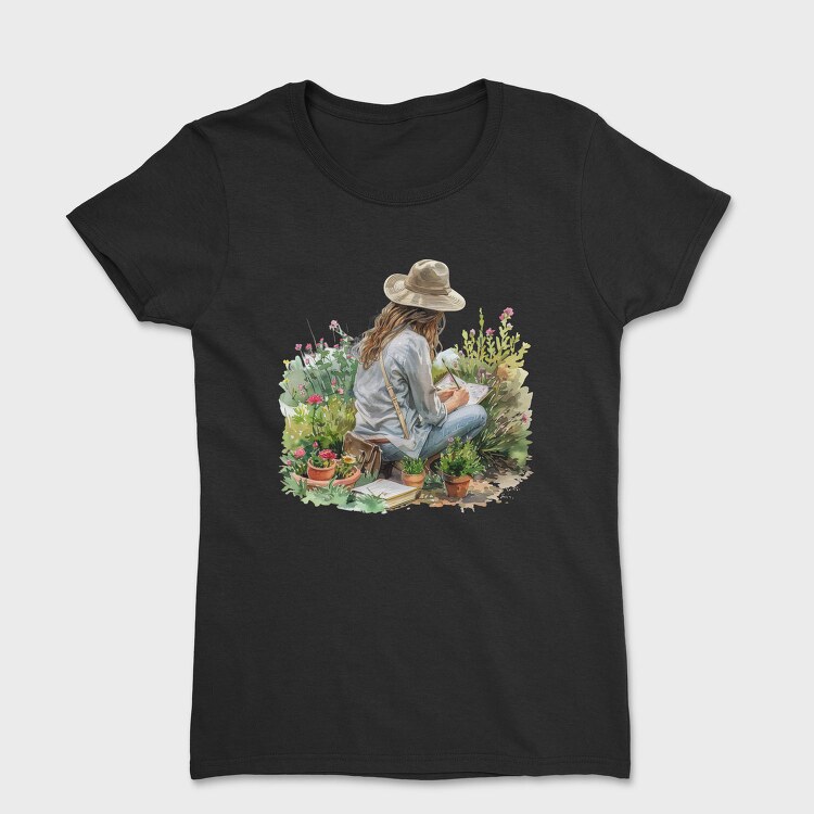 Gardener Flowers Garden, Tricou Femei
