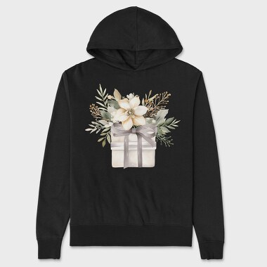 Gift Box Flowers, Hanorac Oversize Barbati (Unisex)