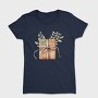 Gift Box With Leaves, Tricou Femei