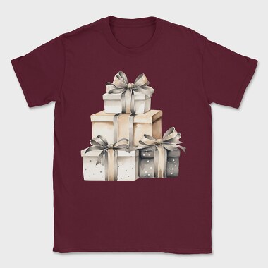 Gift Boxes Stack, Tricou Barbati (Unisex)