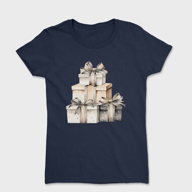 Gift Boxes Stack, Tricou Femei
