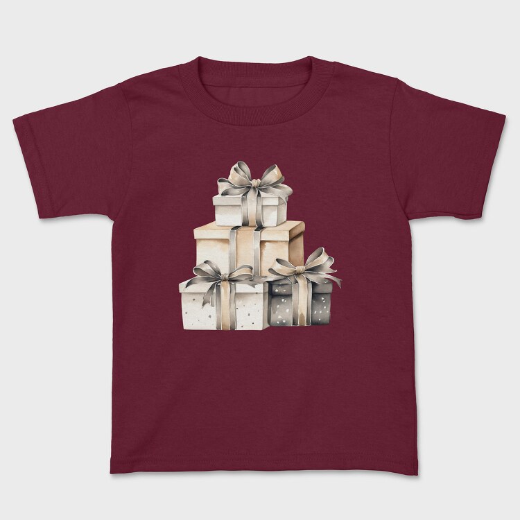 Gift Boxes Stack, Tricou Copii