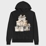 Gift Boxes Stack, Hanorac Oversize Barbati (Unisex)