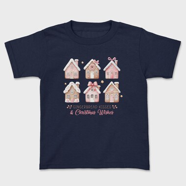 Gingerbread Kisses Christmas Wishes, Tricou Copii