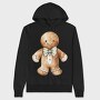 Gingerbread Man Christmas, Hanorac Oversize Barbati (Unisex)