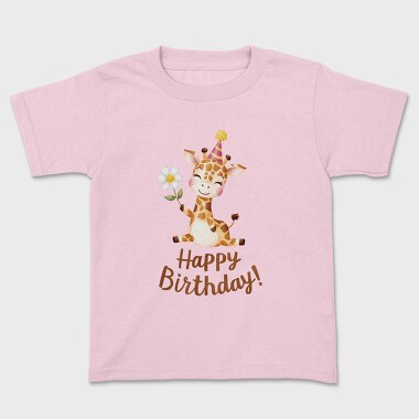 Giraffe Party Hat, Tricou Copii