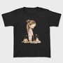 Girl Cleaning Broom, Tricou Copii