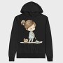Girl Cleaning Brush, Hanorac Oversize Barbati (Unisex)