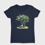 Girl Reading Tree, Tricou Femei