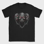 Skulls Chains, Tricou Barbati (Unisex)