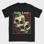 Skulls Roses, Tricou Barbati (Unisex)