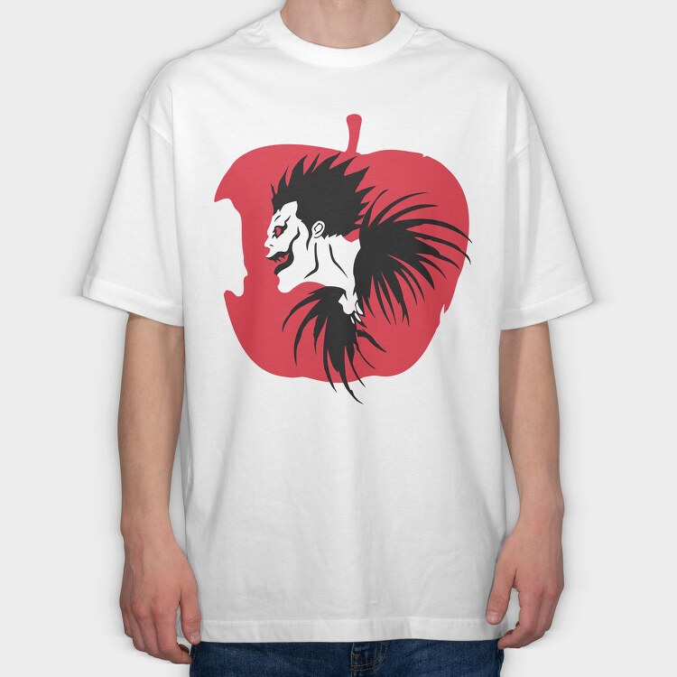 Red Devils Apple, Tricou Oversize Barbati (Unisex)