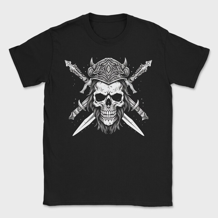 Skull Sword, Tricou Barbati (Unisex)