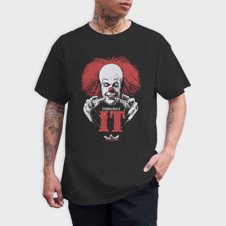 Clown It Horror, Tricou Barbati (Unisex)
