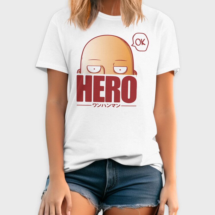 Hero Ok, Tricou Barbati (Unisex)