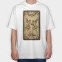 Gemini Angel Pair, Tricou Oversize Barbati (Unisex)