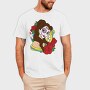 Sugar Skull Rose Clock, Tricou Barbati (Unisex)