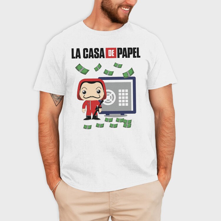 La Casa De Papel Money, Tricou Barbati (Unisex)
