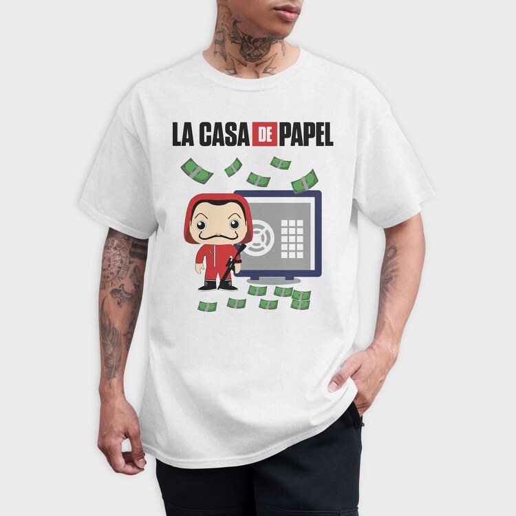 La Casa De Papel Money, Tricou Barbati (Unisex)