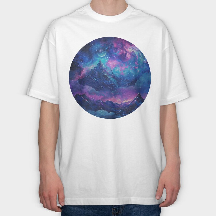 Galactic Climbers Nightmare, Tricou Oversize Barbati (Unisex)