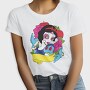 Sugar Skull Snow White, Tricou Femei