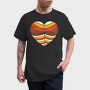Sunset Waves, Tricou Barbati (Unisex)
