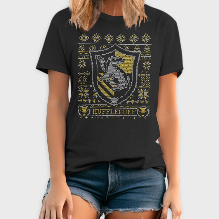 Hufflepuff Sweater, Tricou Barbati (Unisex)