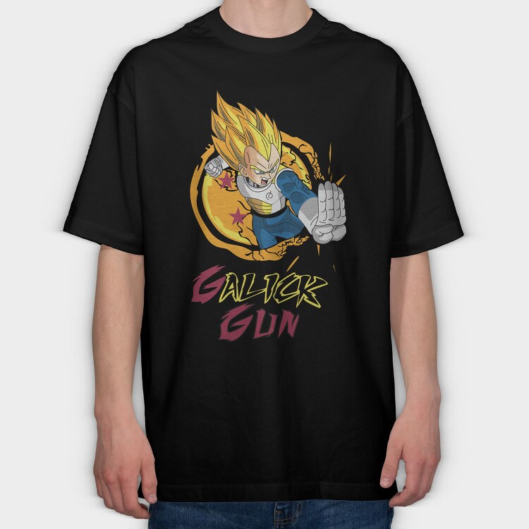 Super Saiyan Power 2, Tricou Oversize Barbati (Unisex)