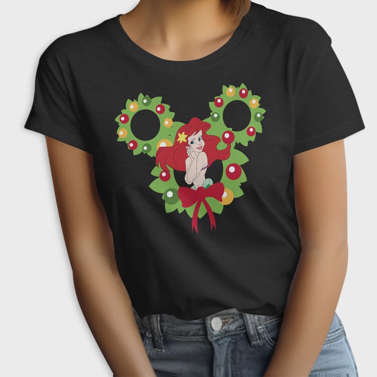 Ariel Holiday Wreath, Tricou Femei