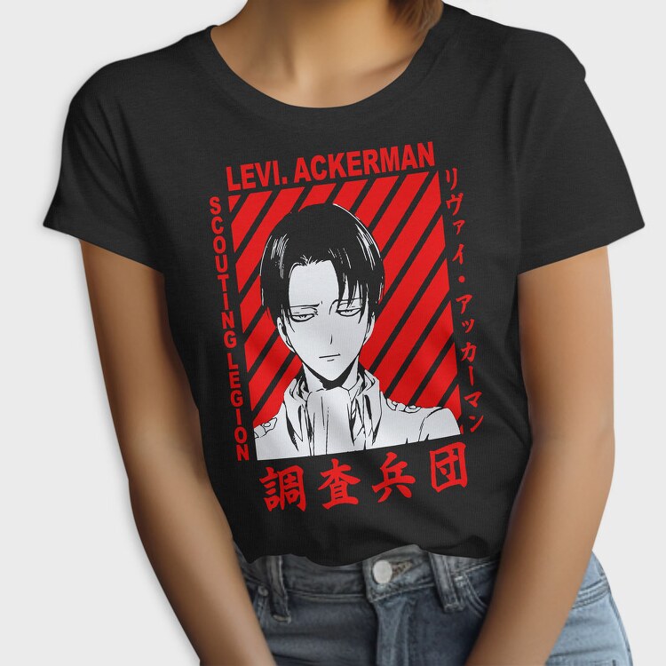 Levi Ackerman Scouting Legion, Tricou Femei