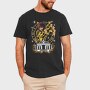 Lion Zodiac Warrior, Tricou Barbati (Unisex)