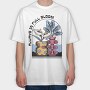 Always In Full Bloom Flower Vase, Tricou Oversize Barbati (Unisex)