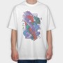 Ancient Dragon Creatures Four Elements, Tricou Oversize Barbati (Unisex)