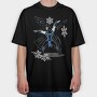 Superhero Pose, Tricou Oversize Barbati (Unisex)