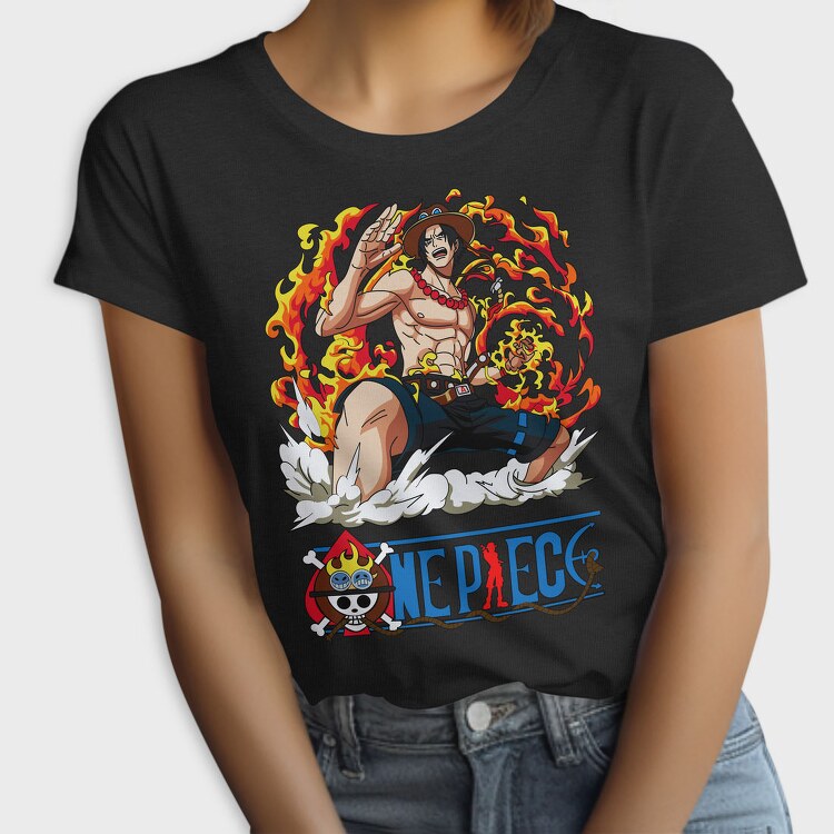 One Piece Fire, Tricou Femei